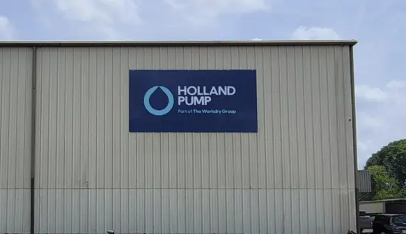 Holland Pump's Houston branch providing pump rental solutions for bypass and dewatering