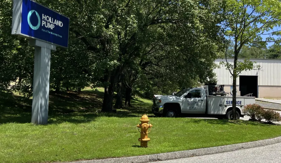 Holland Pump's Jessup Maryland branch providing pump rental solutions for bypass and dewatering