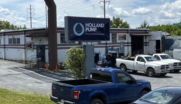 Holland Pump's Allentown Pennsylvania branch providing pump rental solutions for bypass and dewatering
