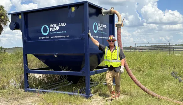 Holland Pump Treatment Clarifier Unit