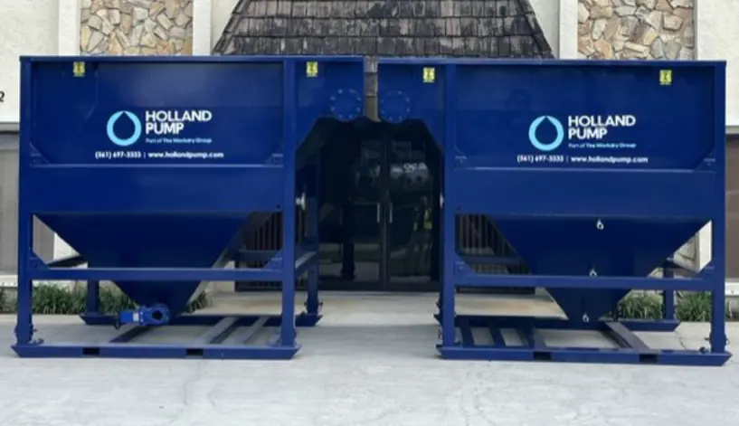 Holland Pump Lamella Clarifier Tank Treatment solution